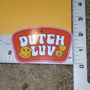 Dutch Luv Dutch Bros sticker